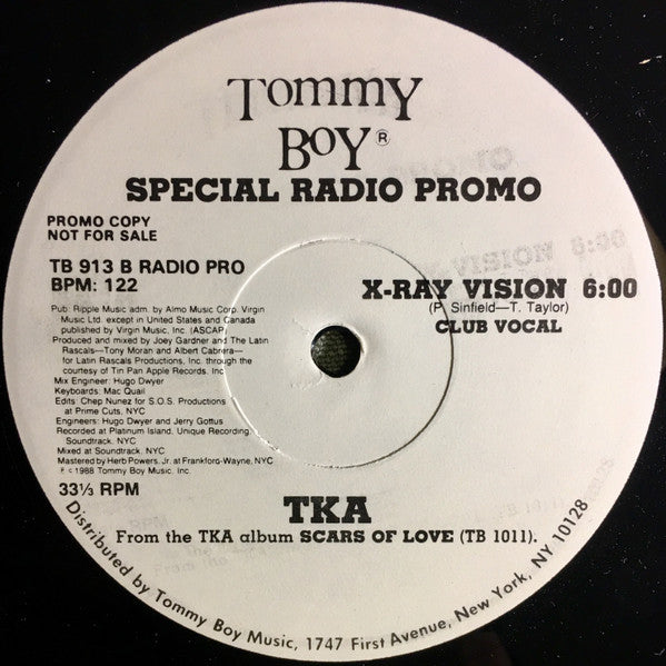 TKA : X-Ray Vision (12", Promo)
