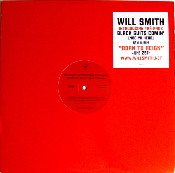 Will Smith Introducing Tra-Knox : Black Suits Comin' (Nod Ya Head) (12")