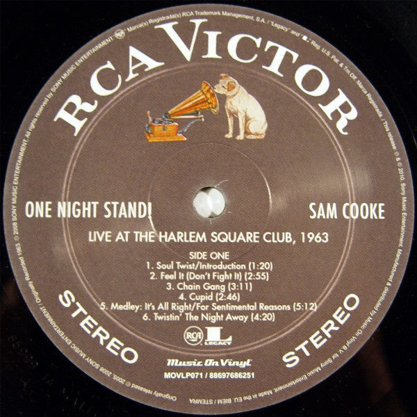 Sam Cooke : Sam Cooke Live At The Harlem Square Club (One Night Stand!) (LP, Album, RE, RM, 180)
