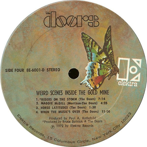 The Doors : Weird Scenes Inside The Gold Mine (2xLP, Album, Comp, San)