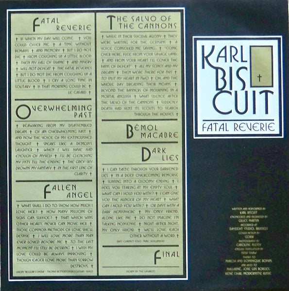 Karl Biscuit : Fatal Reverie (LP, Album)