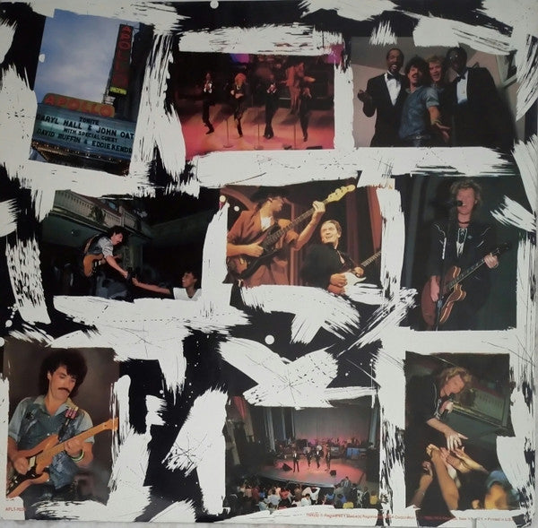 Daryl Hall & John Oates With David Ruffin & Eddie Kendricks : Live At The Apollo (LP, Album, Ind)