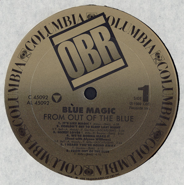 Blue Magic : From Out Of The Blue (LP, Album)
