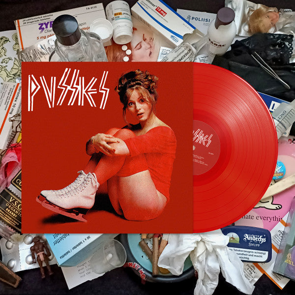 Pussies (2) : Pussies (LP, Album, Ltd, Red)