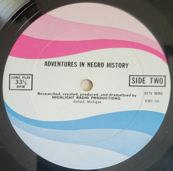 Unknown Artist : Adventures In Negro History (LP, Album)
