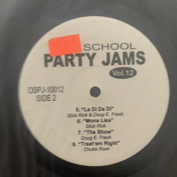 Various : Old-School Party Jams: Vol. 12 (12", Comp)