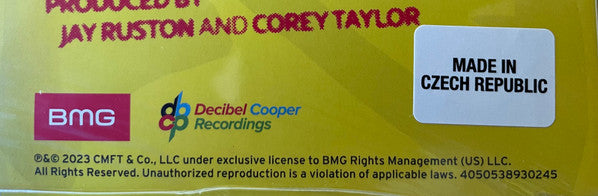 Corey Taylor : CMF2 (2xLP, Album)