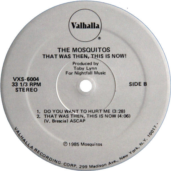 The Mosquitos : That Was Then, This Is Now! (12", EP)