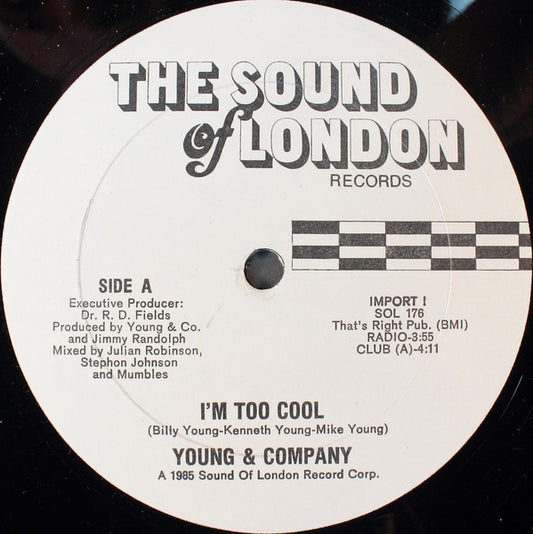Young & Company : I'm Too Cool (12")