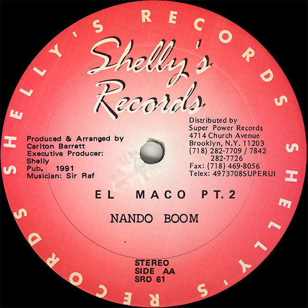 Nando Boom : El Maco (12")
