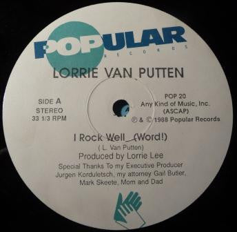 Lorrie Van Putten : I Rock Well (Word!) (12")