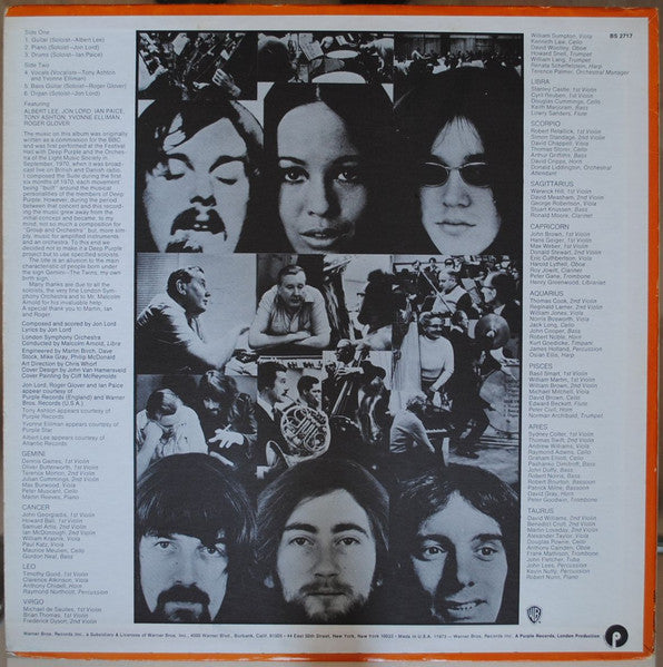 Jon Lord / London Symphony Orchestra : Gemini Suite (LP, Album, RE, Ter)