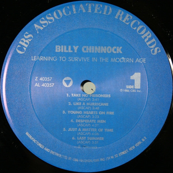 Bill Chinnock : Learning To Survive In The Modern Age (LP, Album)
