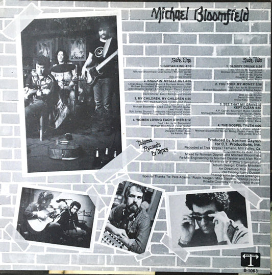 Mike Bloomfield : Michael Bloomfield (LP, Album)