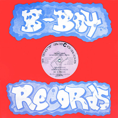 The Brothers (3) : Kickin Live Productions (12", RE)