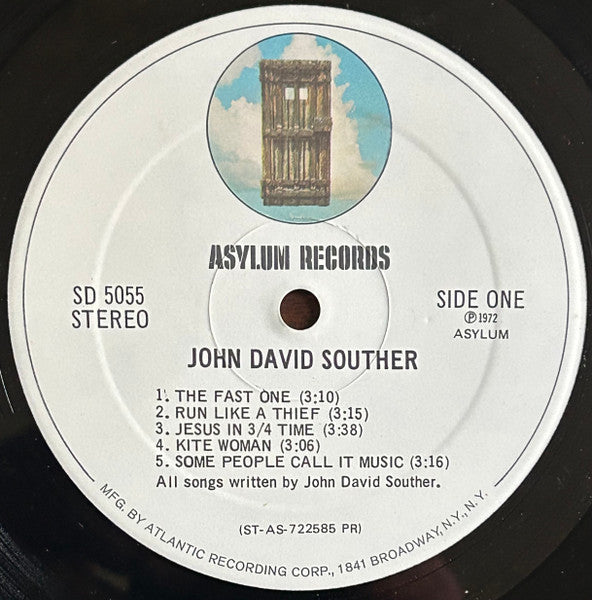 John David Souther : John David Souther (LP, Album, PR )