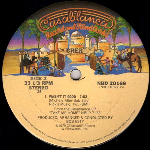 Cher : Take Me Home (12", 25)