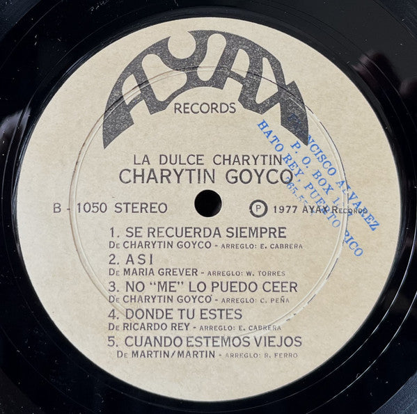Charytin : La Dulce Charytin (LP, Album)