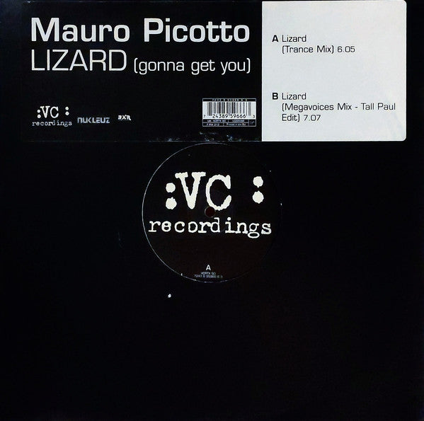 Mauro Picotto : Lizard (Gonna Get You) (12")