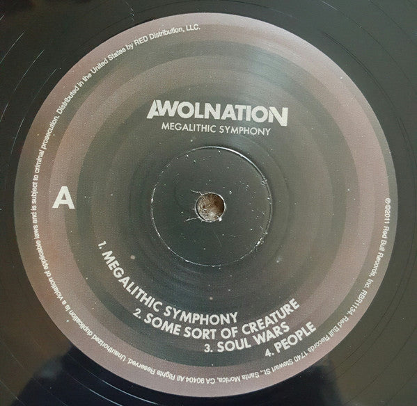 Awolnation : Megalithic Symphony (2xLP, Album, Gat)