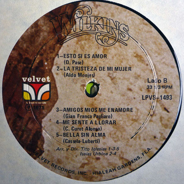 Wilkins : Wilkins (LP)