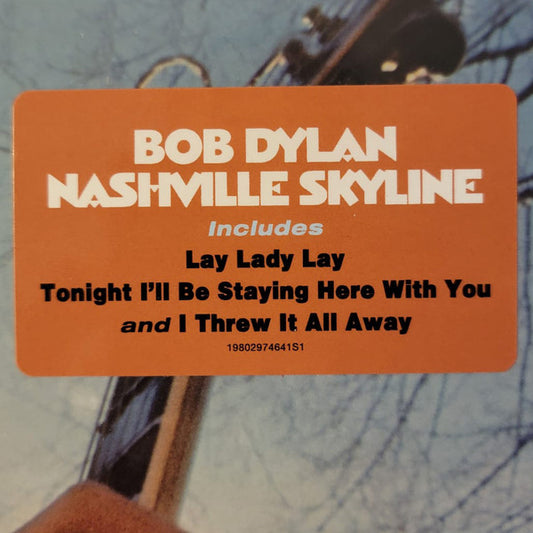 Bob Dylan : Nashville Skyline (LP, Album, RE)
