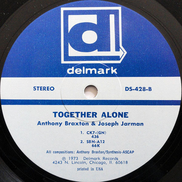 Joseph Jarman / Anthony Braxton : Together Alone (LP, Album)