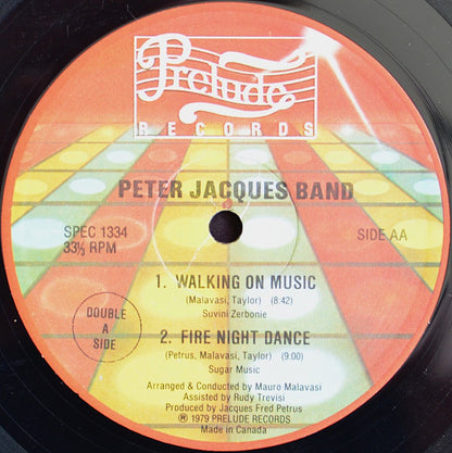 Macho / Peter Jacques Band : I'm A Man / Walking On Music / Fire Night Dance (12", RE)