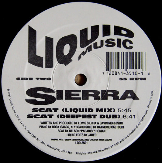 Sierra : Land Of Dreams (12")