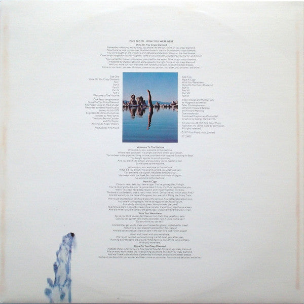 Pink Floyd : Wish You Were Here (LP, Album)