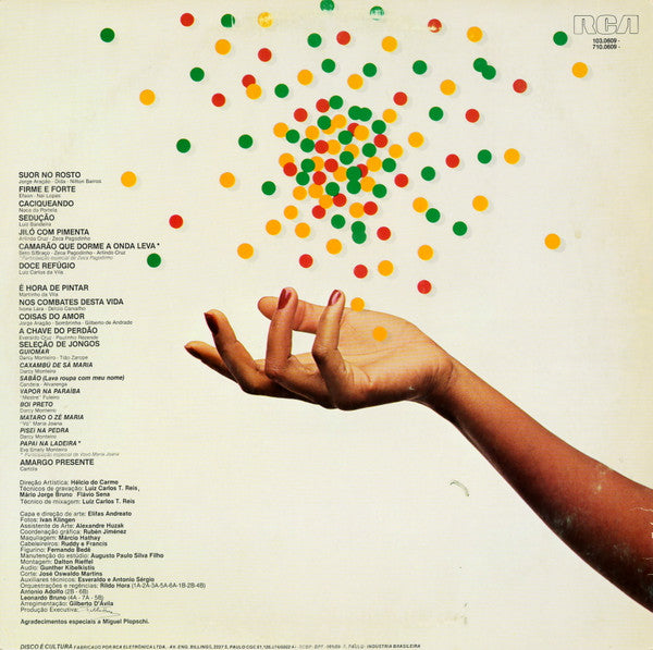 Beth Carvalho : Suor No Rosto (LP, Album)