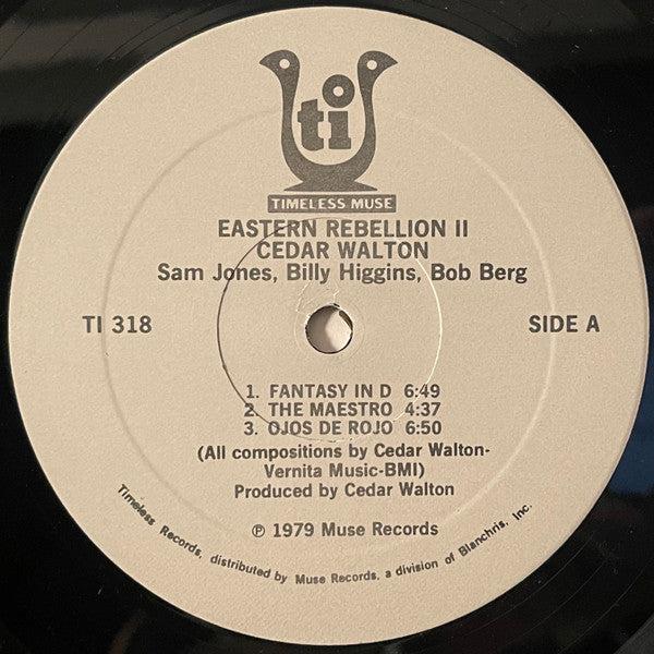 Cedar Walton, Billy Higgins, Bob Berg, Sam Jones : Eastern Rebellion 2 (LP, Album, RE)