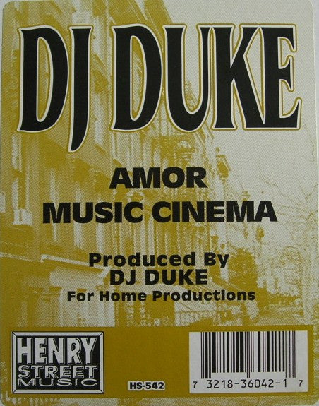 DJ Duke : Amor / Music Cinema (12")