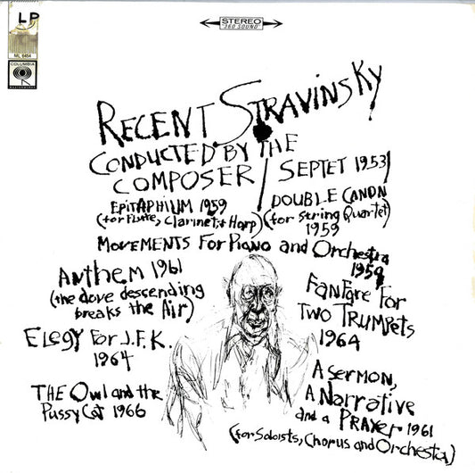 Igor Stravinsky : Recent Stravinsky Conducted By The Composer (LP)