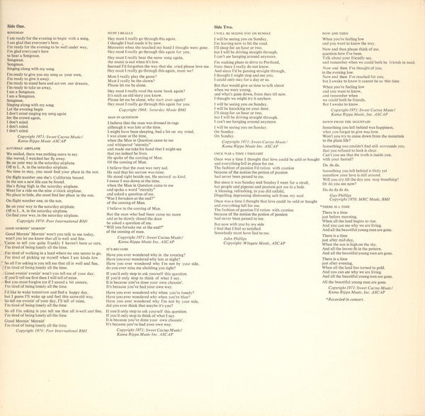 Jim Dawson (2) : Songman (LP, Album)
