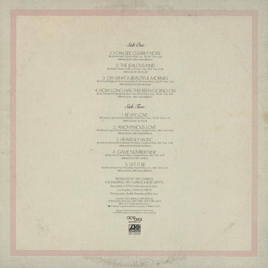 Ray Charles : True To Life (LP, Album, PR)