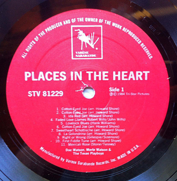 Various : Places In The Heart (LP)