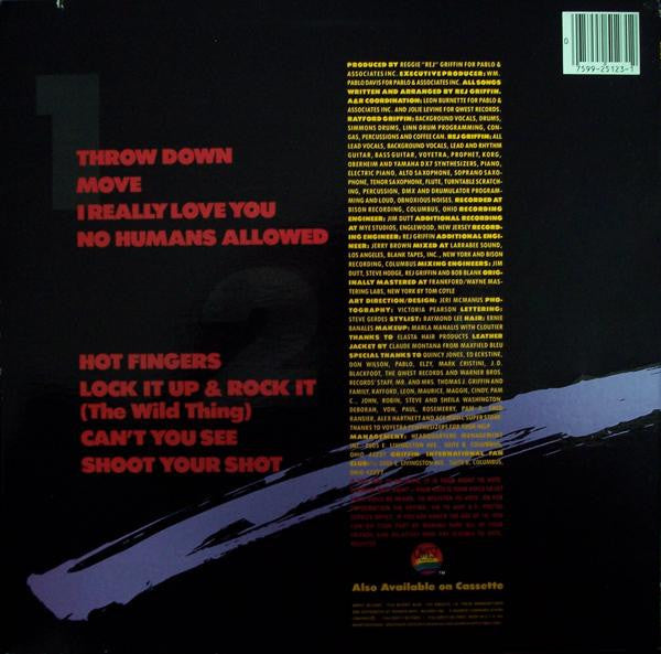 Reggie Griffin : Hot Fingers (LP, Album)