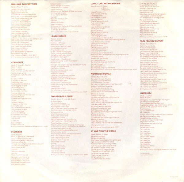 Foreigner : Foreigner (LP, Album, PR/)