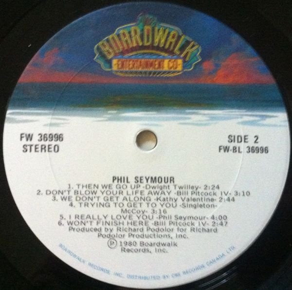 Phil Seymour : Phil Seymour (LP, Album)