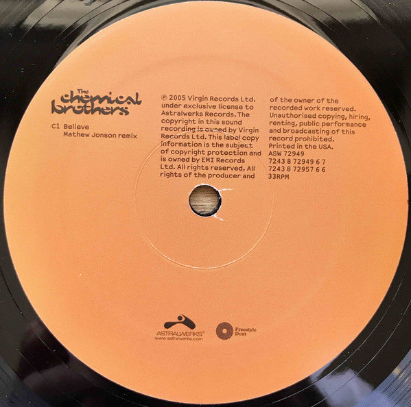 The Chemical Brothers : The Boxer (2x12", Single)