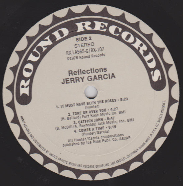 Jerry Garcia : Reflections (LP, Album)