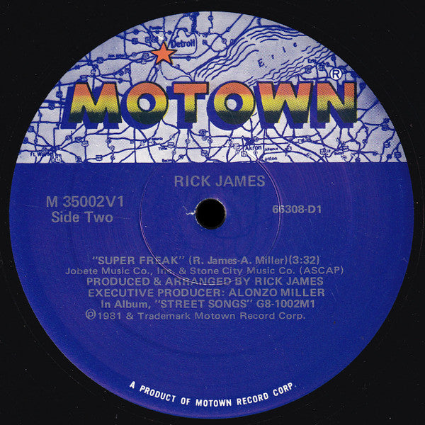 Rick James : Super Freak (12", Single)