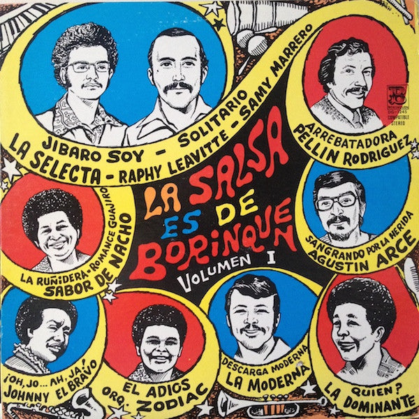 Various : La Salsa Es De Borinquen Vol. 1 (LP, Comp)