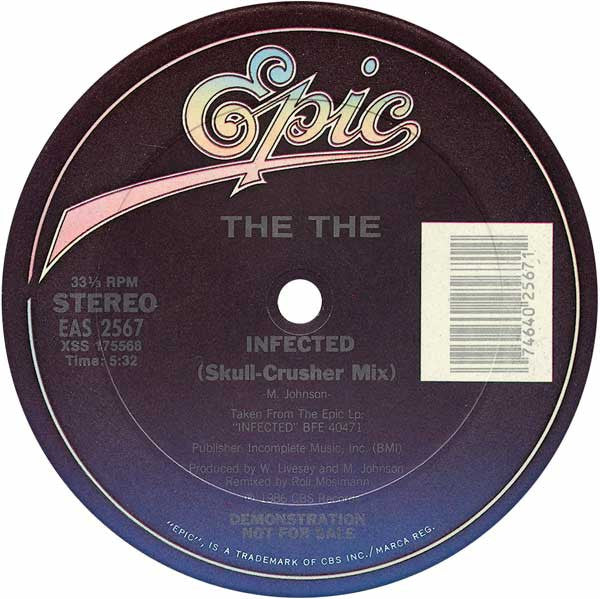 The The : Infected (12", Promo)