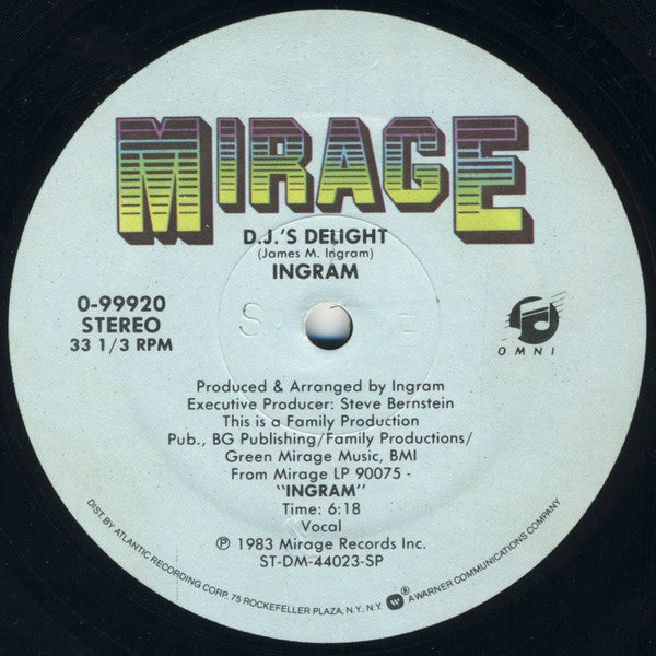 Ingram : D.J.'s Delight / Smoothin Groovin (12")