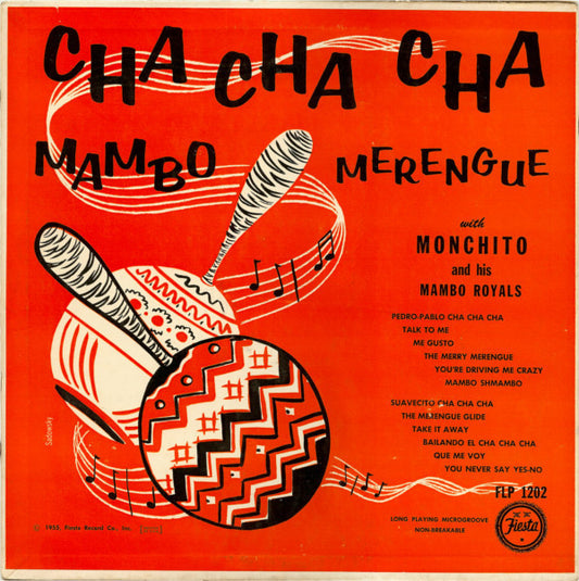 Monchito & His Mambo Royals : Cha Cha Cha - Mambo - Merengue (LP, Album)