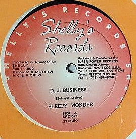 Sleepy Wonder : D.J. Business (12")
