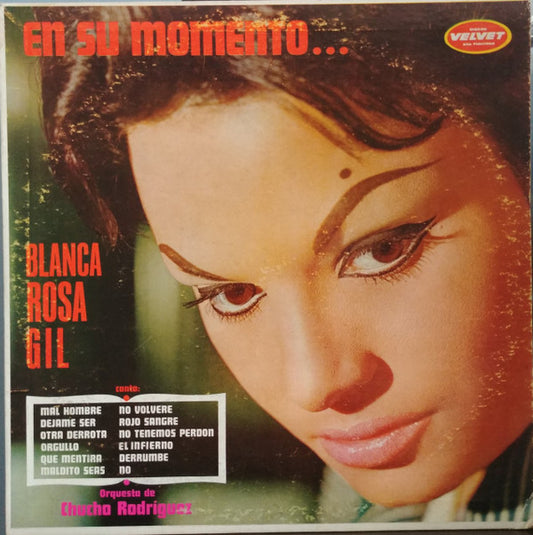 Blanca Rosa Gil, La Orquesta De Chucho Rodríguez : En Su Momento... (LP)