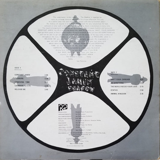 Shadow (11) : The Super Master Strikes Again Constant Jamin' (LP, Album)